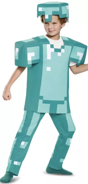 Minecraft Armor Deluxe Child Costume Large 10-12