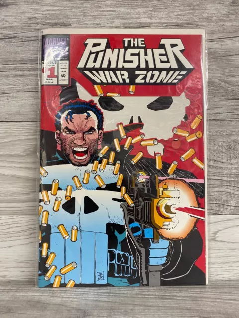Marvel Comics The Punisher War Zone #1  Modern Age March 1992 Comic Book