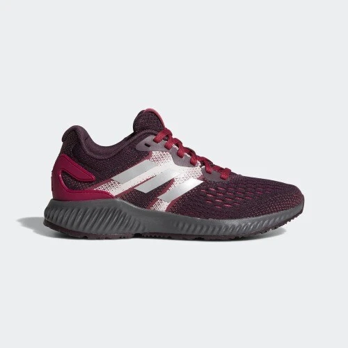 ADIDAS AEROBOUNCE SIZE 5 UK Trainers Red Purple Running Crossfit