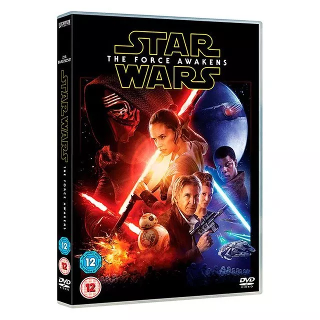 STAR WARS The Force Awakens DVD NEW Region 2