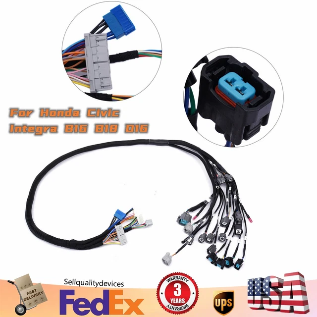 BUDGET TUCKED ENGINE Harness CNCHOBD21 Fit For Honda Civic Integra