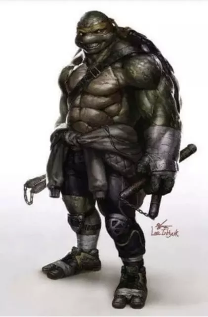 ☆Teenage Mutant Ninja Turtles #97 InHyuk Lee VIRGIN Variant Jennika /500 copies