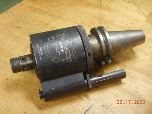 Lot A6A Tapmatic Metal Threading Tapping Tapper Head Ncr1A Untested For Parts