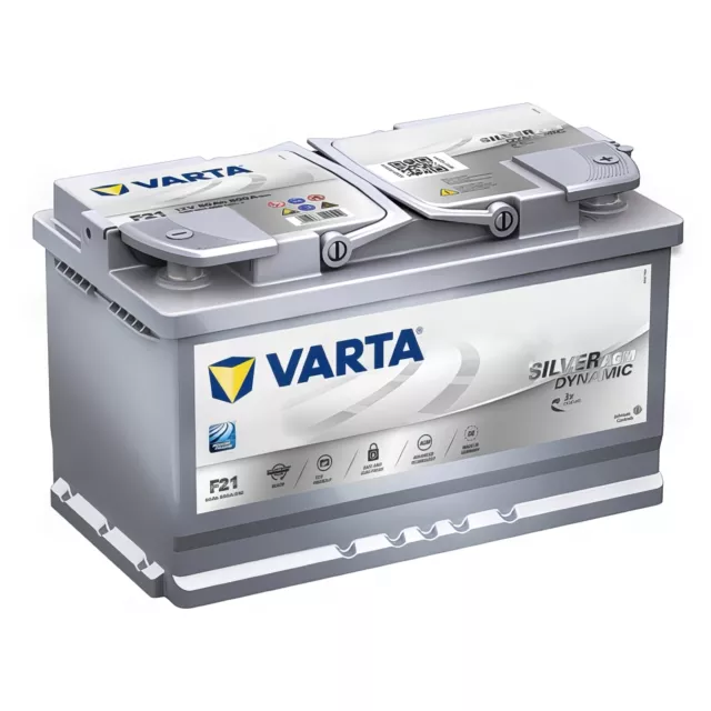 611637 AGM 115 12V Car Battery 3 Year Guarantee 80AH 800CCA 0/1 B13 By  Varta £219.40 - PicClick UK