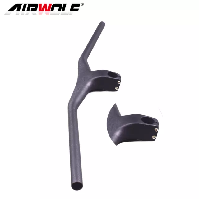 Full carbon mtb integrated handlebar mountain bike bar stem 80-110mm