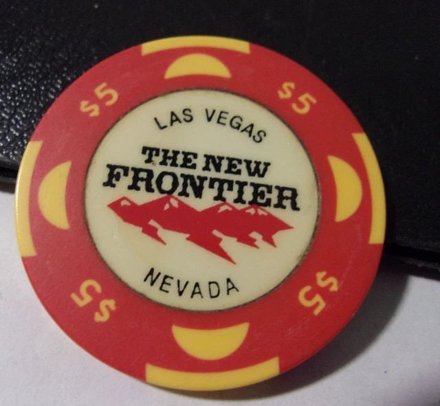 FRONTIER HOTEL CASINO Las Vegas $1.00 Casino Chip Poker Chip
