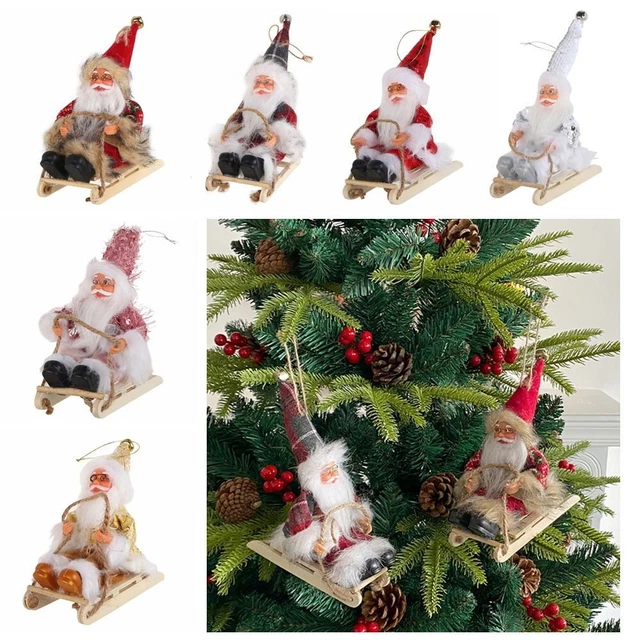 Hängende Dekorationen Weihnachts puppe Figuren Weihnachtsmann-Puppe