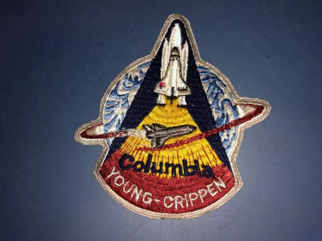 STS-1 Space Shuttle COLUMBIA Mission NASA 4 3/4" Patch