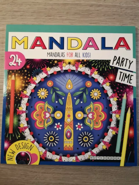 Mandala Malbuch für Kinder - Party Time (24 Motive) [Party Zeit]