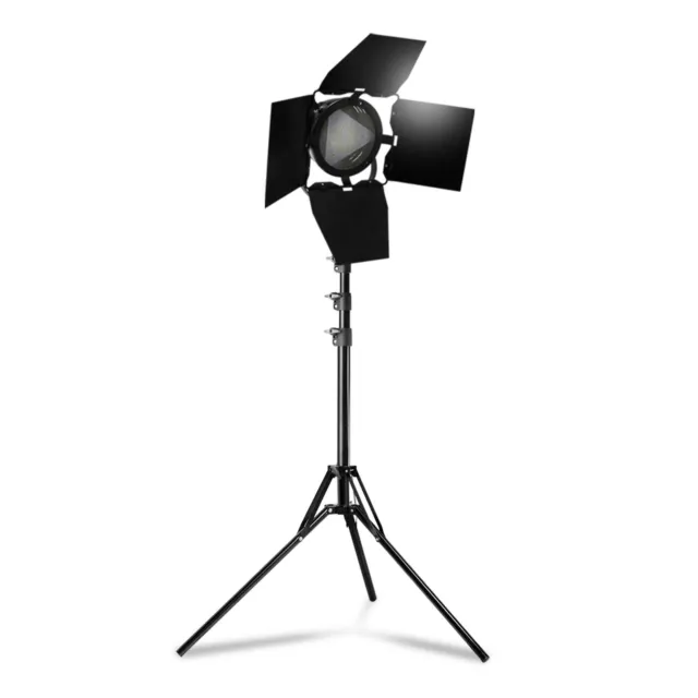 LS Photo Studio Barn Door LED Accent Lighting Kit 5700K 50W, Socket, Stand