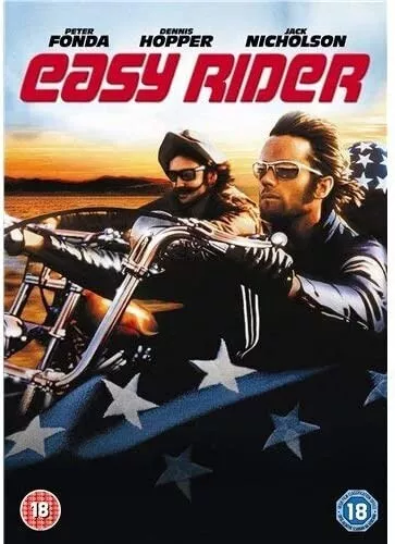 EASY RIDER Peter Fonda, Jack Nicholson Dennis Hopper NEW SEALED (UK RELEASE) DVD