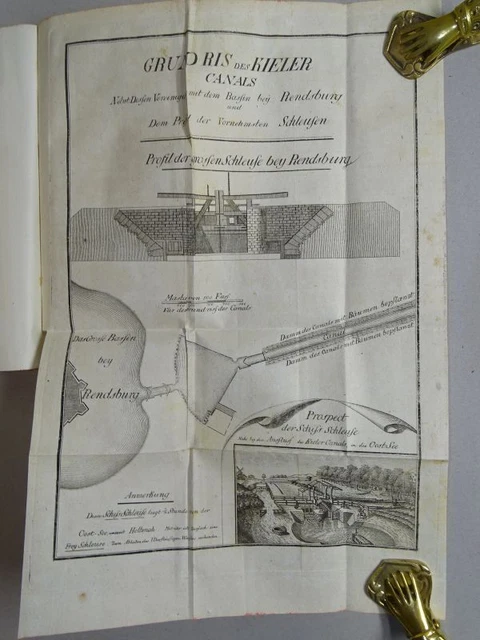 Fabrik- und Kommerzwesen Europa - Crome - Wirtschaft Kanal 2 Kupferstiche - 1786 4