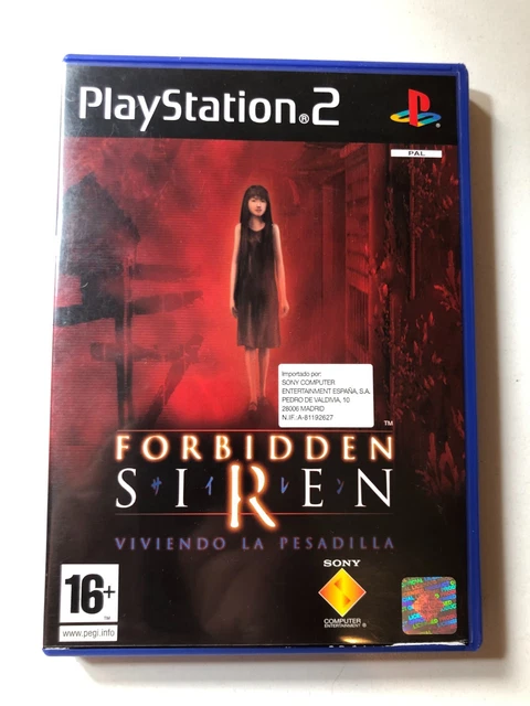 Jeu PS2 Forbidden Siren - Version PAL FR (français) Sans Notice - État Bon - Jeu D'horreur