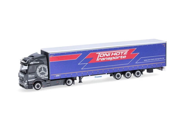 Scania R HL '13 + semi-rqe bâchée Multipli Arcese