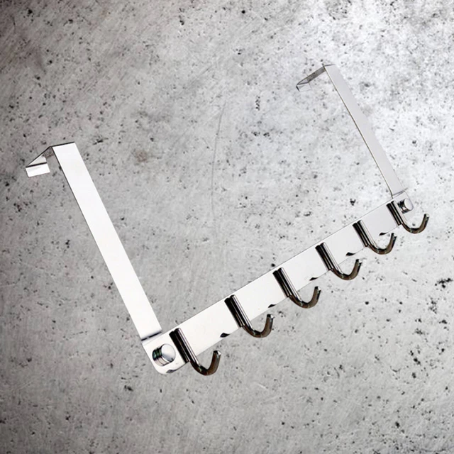 Stainless Steel Towel Door Hooks Wall Mounted Bath Towel Hook Hanger for Cloth