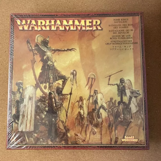 Warhammer Fantasy - Tomb Kings Khemri Battalion - Scellé OOP - Neuf Oop GW