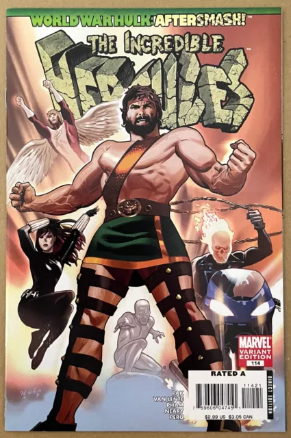 The Incredible Hercules #114 - Acuna 1:20 Variant - First Print - Marvel 2008