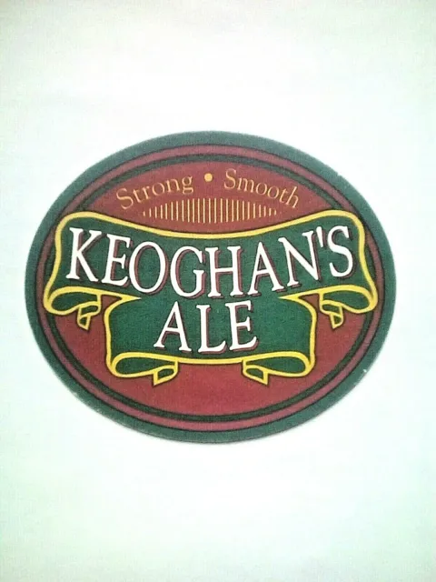 Vintage NORTHERN CLUBS FEDERATION - Keoghan's Ale  Cat No'411 Beer mat / Coaster