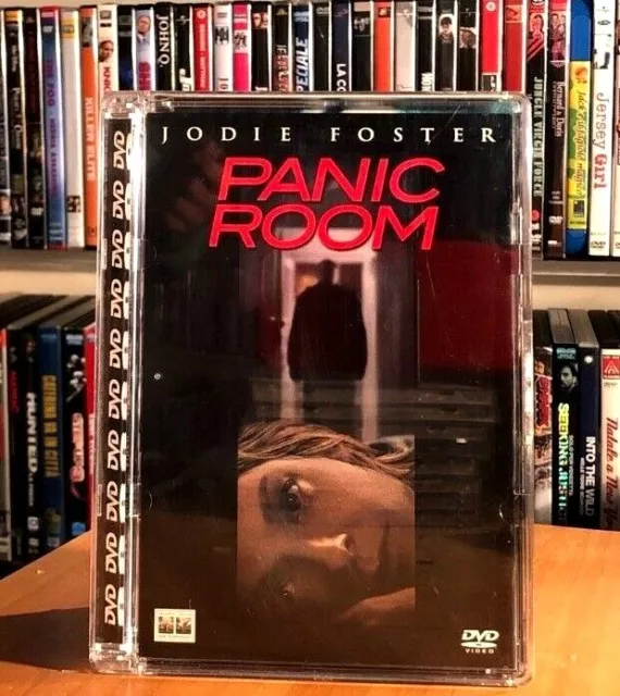 Panic Room (2002) con Jodie Foster DVD Jewel Box COME NUOVO