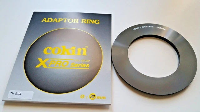 Anillo adaptador de filtro profesional genuino Cokin 82 mm serie X-pro Francia