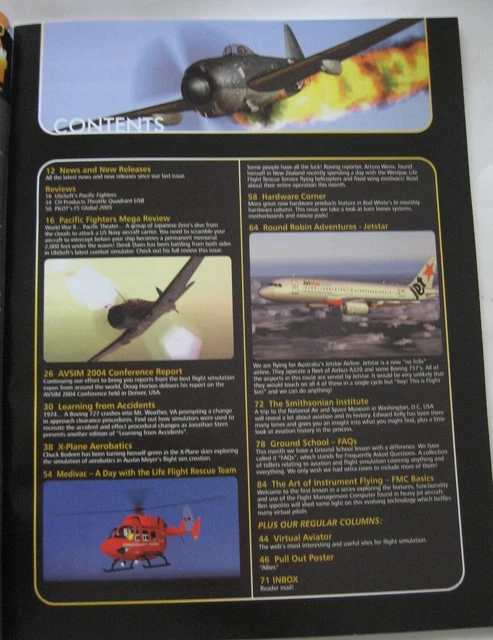 COMPUTER PILOT MAGAZINE Dec 2004 Desktop Pilots & Flight Simulator ...