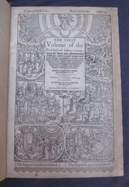 1570-Fox's Book of Martyrs-The Duke of Northumberland Imprisoned and Beheaded 3