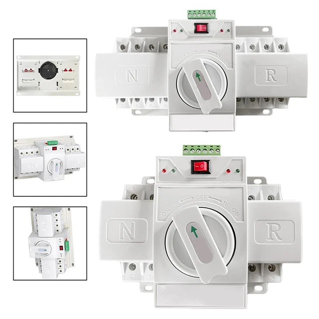 Automatischer Transferschalter 63A 400V - Notstrom Umschalter Für Stromausfall