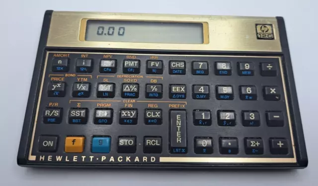 Hewlett Packard HP 12C Financial Calculator No Case