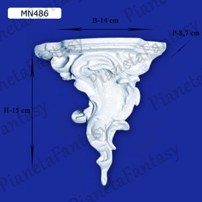 REGGIMENSOLA IN GESSO CERAMICO ART-MN480 