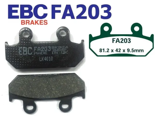 EBC Bremsbeläge FA203 für Honda CBR 600 F PC25