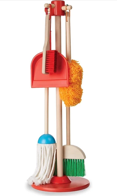 Melissa & Doug Kids Cleaning Set | Toddler Play Toys, For Girls And Boys Age 3+