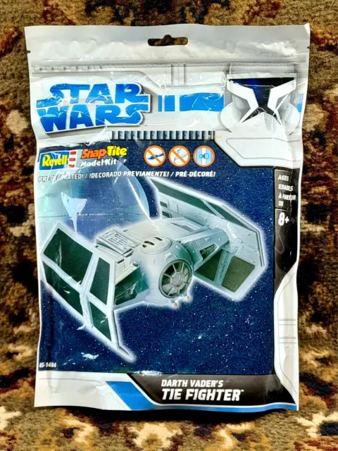 New & Sealed Revel SnapTite Model Kit - Star Wars Darth Vader's Tie Fighter