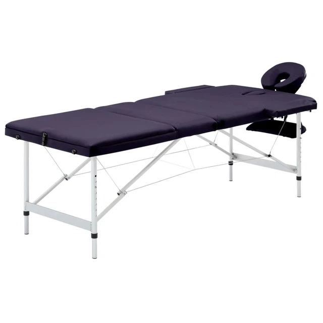 Massagetisch Klappbar 3 Zonen mit Tragetasche Therapie Massageliege M8L9