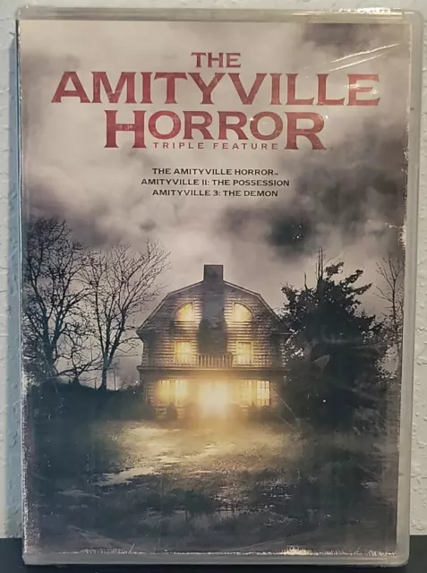 New and Sealed Amityville Horror Triple Feature DVD