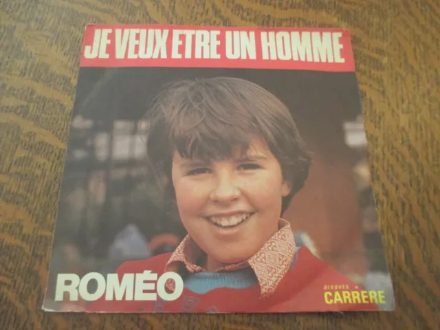 45 tours ROMEO je veux etre un homme