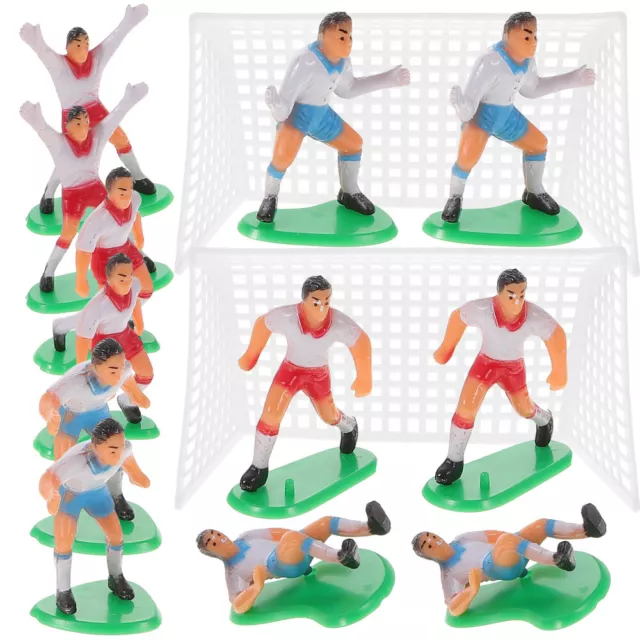 16pcs Football Soccer Player Cake Decorations for Theme Party Supplies-MU