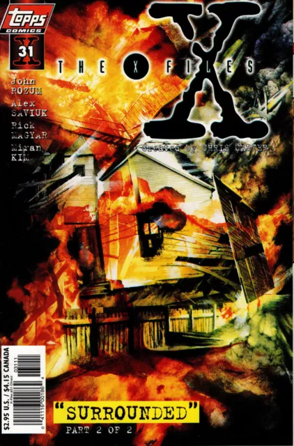 The X-Files #31 Direct Sales Edition Nm+ First Print 1995 Topps Comics