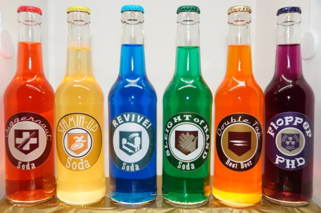 Epic 6 Pack Bottles Set - Perk a Cola - Call of Duty Black Ops Zombie