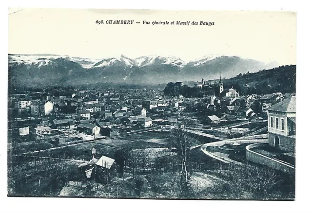 73  Chambery  Vue Generale Et Massif Des Bauges