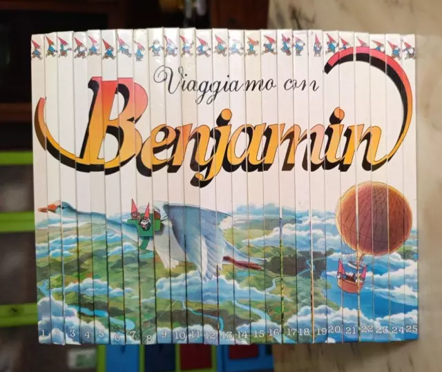 Viaggiamo Con Benjamin Alla Scoperta Del Mondo Serie Completa In 25 Volumi Libri