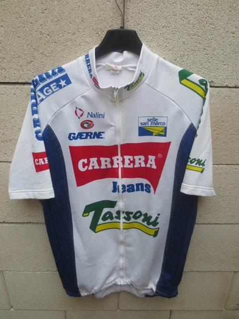 Maillot Cycliste Carrera Tassoni Team 1995 Nalini Jersey