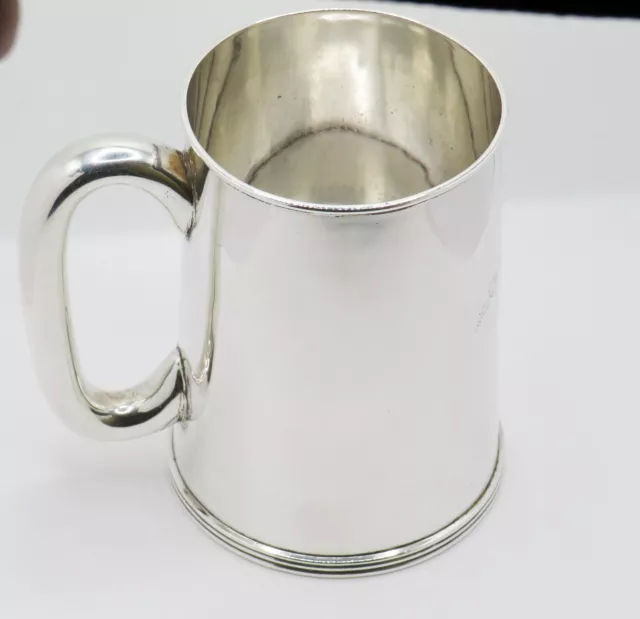 Antique 19th Century Sterling Silver One Pint Tankard Fully Hallmarked NO SCRAP