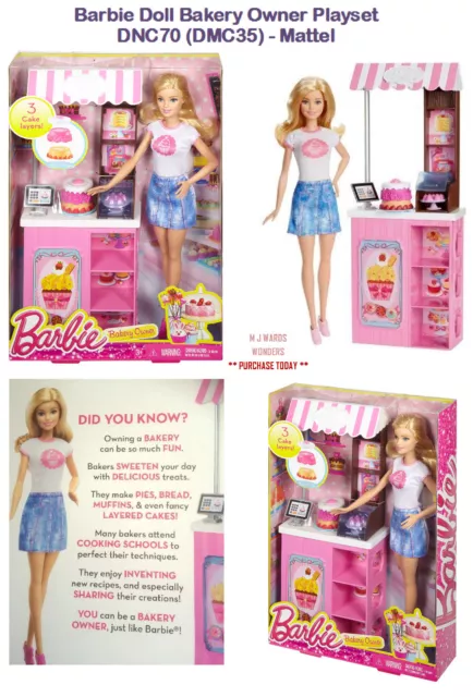Barbie shop bakery owner