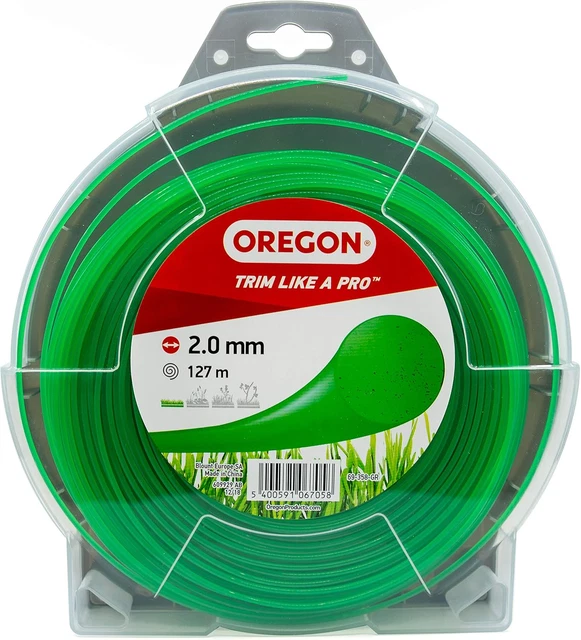 Fil Nylon Pour Coupe-bordure 3mm X 100m - Vert - Compatible Plupart Débroussailleuses