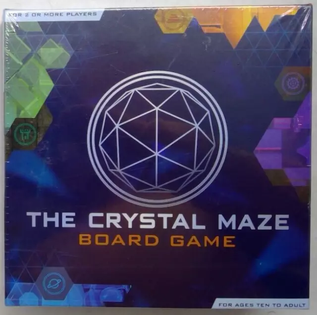 The Crystal Maze Board Game Brand New (Damaged Box)