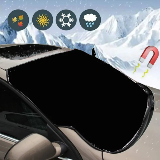 Magnet Auto Frontscheibenabdeckung Scheibenabdeckung ❄️ Schnee