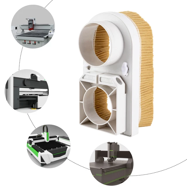 CNC Engraving Machine Spindle Dust Shoe Cover for Engraving Machine 80mm