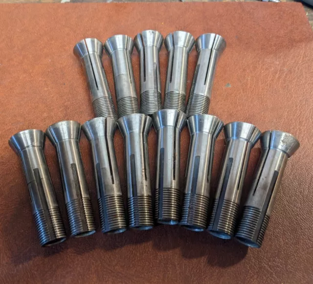 15mm shank european LATHE COLLET set Compatible With Quorn Tool Grinder