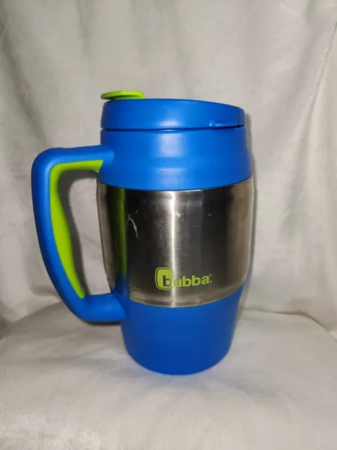 Bubba Keg - 34 oz 1 L Stainless Steel Insulated Mug - Teal Blue With Green Lid