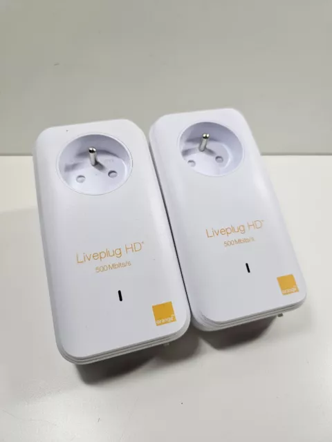 1 Cpl Orange Liveplug HD+ - 500 Mbps 